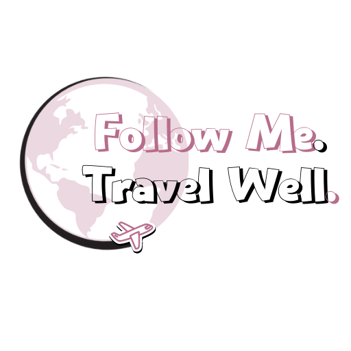 Follow Me. Travel Well. Logo